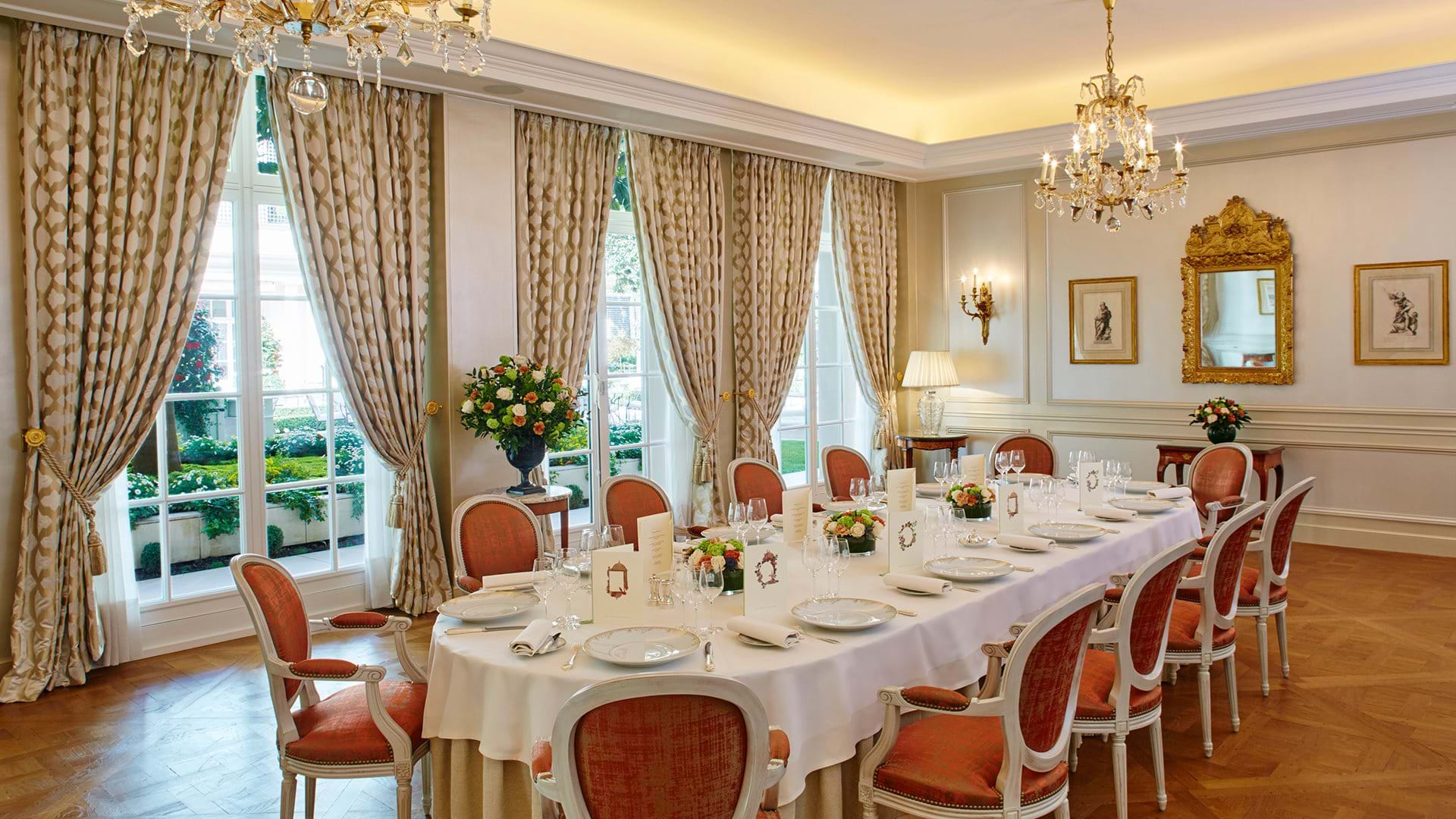 Salon Rambouillet  Private Dining in Paris  Le Bristol