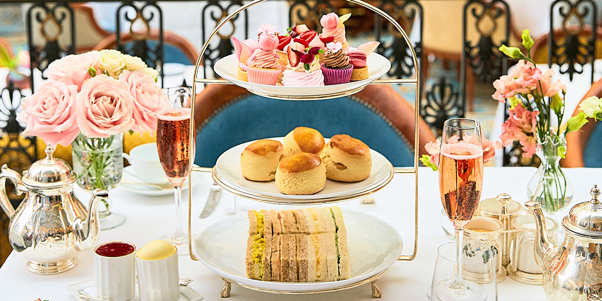 table filled with delicious sweets